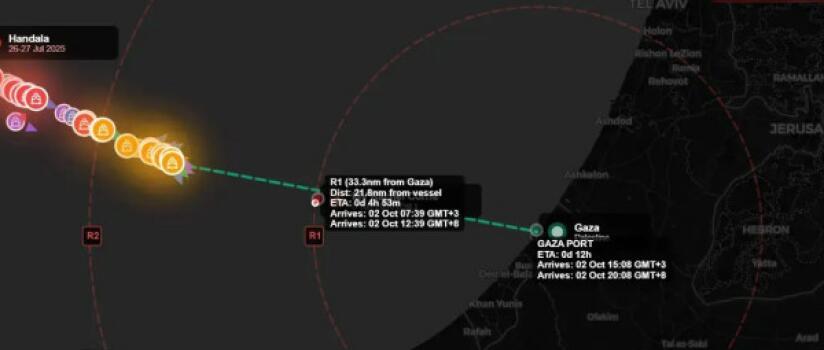 Dez brasileiros estão entre capturados na flotilha de ajuda a Gaza