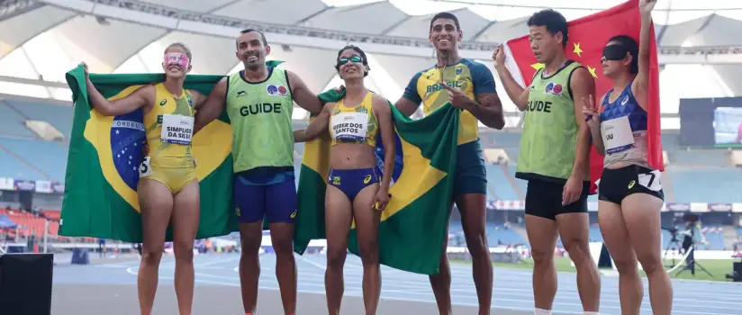 Brasil faz história e conquista pela primeira vez o Mundial Paralímpico de Atletismo