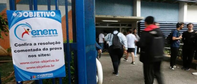 Liberado o local de prova do Enem 2025; veja como acessar seu cartão de confirmação