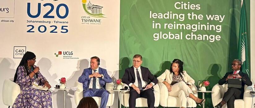 Prefeito de Niterói participa do Urban 20 em Joanesburgo, na África do Sul