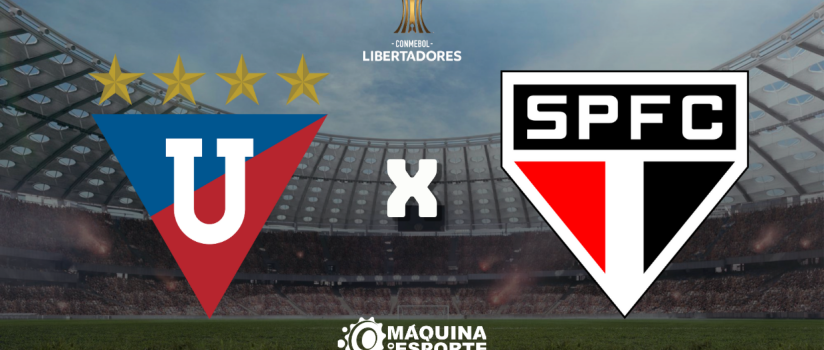 LDU x São Paulo: Onde assistir à partida de ida das quartas de final da Libertadores - Máquina do Esporte