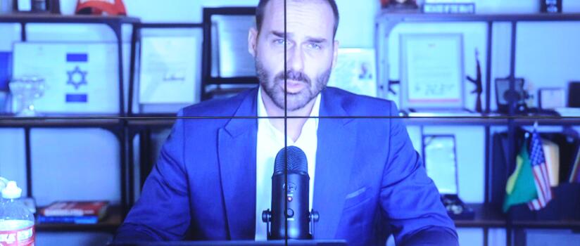 Eduardo insiste em anistia ampla, geral e irrestrita após ser indicado como líder da minoria