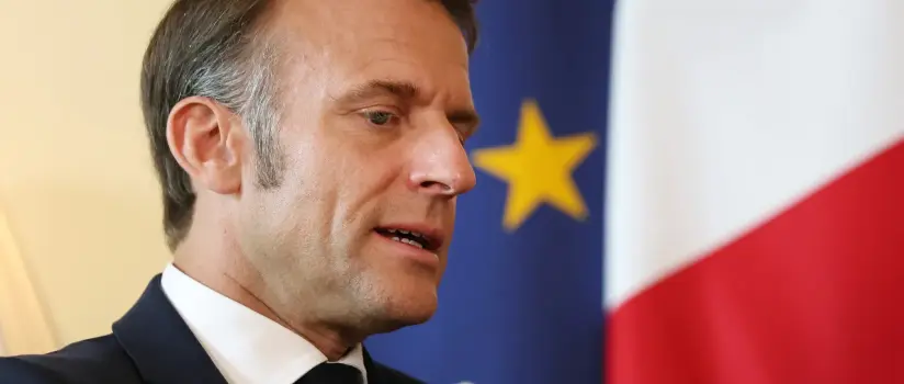 Macron declara que França reconhece oficialmente Estado da Palestina