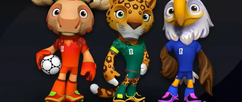 Fifa anuncia os mascotes da Copa do Mundo de 2026