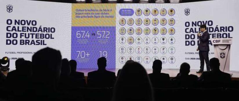 CBF divulga novo calendário do futebol profissional masculino