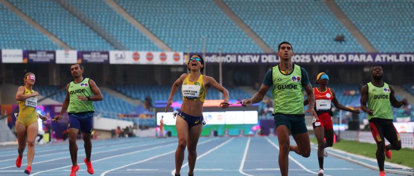 Jerusa chega ao recorde de 13 medalhas, e Brasil vence Mundial paralímpico de atletismo