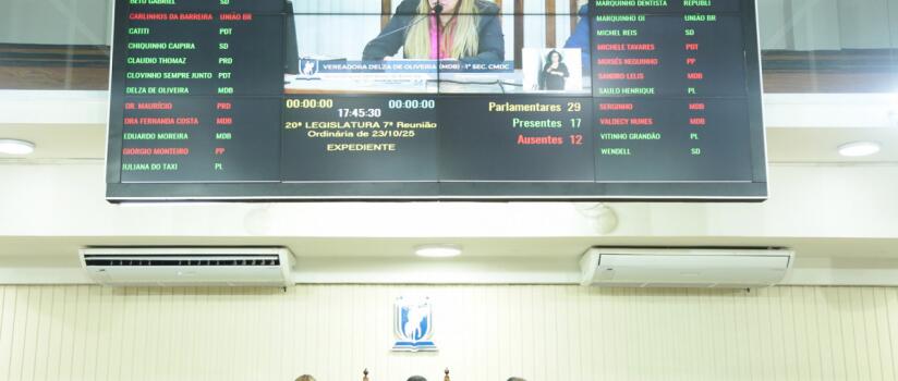 Através de indicações, vereadores solicitam obras e serviços em Caxias