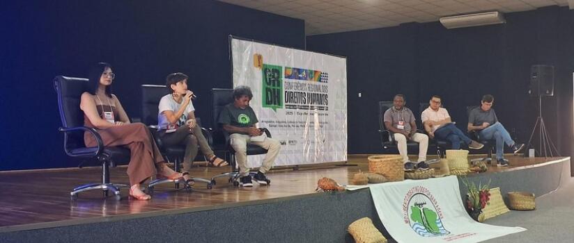 Acadêmicos e docentes da Unitins participam da 1ª Conferência Regional de Direitos Humanos do Bico do Papagaio - Voz do Bico