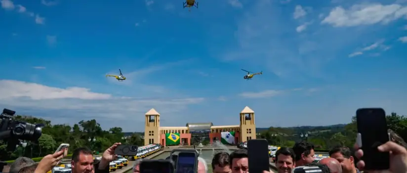 Paraná amplia frota da segurança com cinco novos helicópteros