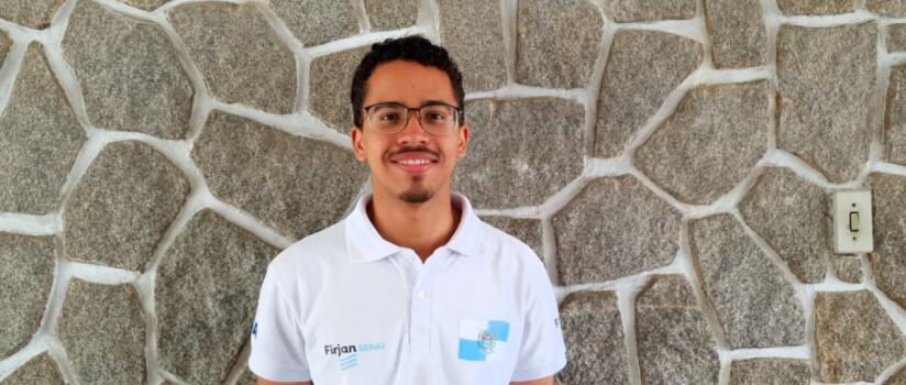 Aluno da Firjan Senai Petrópolis está entre os melhores do Brasil em competição de educação profissional