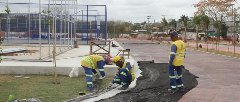 Obras no Parque RJ São Gonçalo estão entrando na reta final