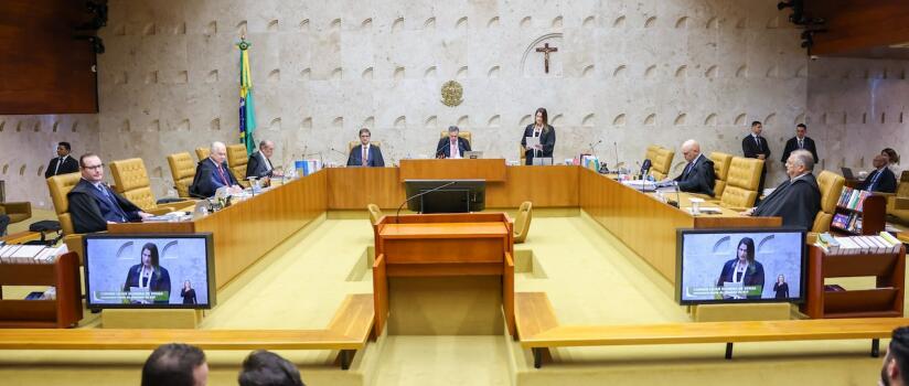 Gilmar exalta 'firmeza' de Barroso diante de ataques ao STF e se emociona ao falar de Moraes; veja