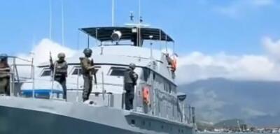 Marinha do Brasil realiza operação marítima em Paraty