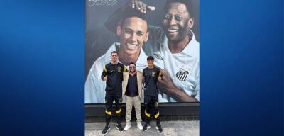 Jovens de São Mateus do Sul são apresentados no Santos