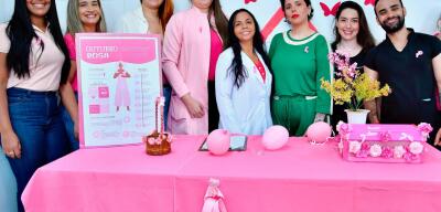 Hospital Infantil de Belford Roxo promove ações do Outubro Rosa para funcionários
