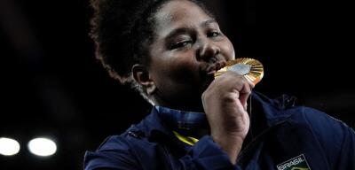 Referência, Beatriz Souza incentiva adolescentes do judô nos Jogos da Juventude