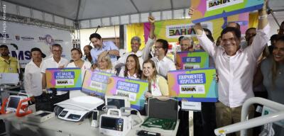 Governador Jerônimo inaugura obras em educação, saúde, agricultura e abastecimento de água em Inhambupe