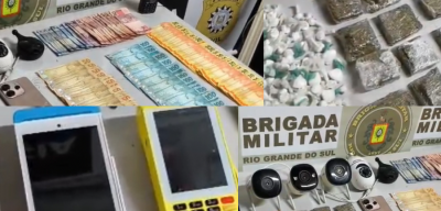 Brigada Militar prende 6 pessoas por tráfico de drogas em Cachoeirinha