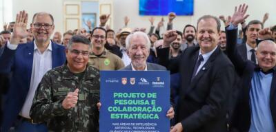Paraná firma parceria com Exército para pesquisas com IA e cibersegurança