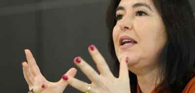 Temos que ser duros na meta de inflação para mirar nela a todo custo, diz Tebet - Jornal de Brasília