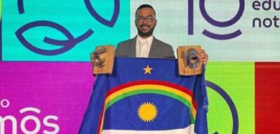 Professor pernambucano vence "Oscar da Educação" com projeto sustentável | CNN Brasil