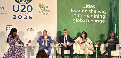 Prefeito de Niterói participa do Urban 20 em Joanesburgo, na África do Sul