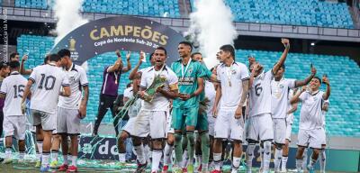 Ceará conquista primeiro título da Copa do Nordeste Sub-20 ao vencer Bahia por 2 a 0