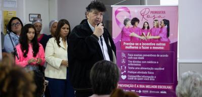 Abertura da Primavera Rosa em Volta Redonda promove conscientização sobre a saúde da mulher