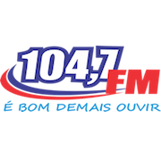 Logo da rádio 104,7 FM