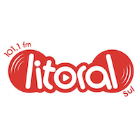 Logo da rádio Litoral FM