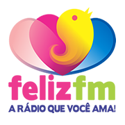 Logo da rádio Feliz FM