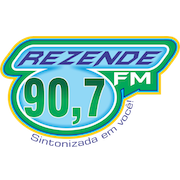 Logo da rádio Rezende FM