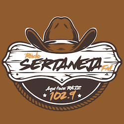 Logo da rádio Sertaneja FM