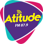 Logo da rádio Atitude FM