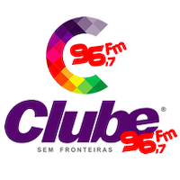 Logo da rádio Clube 96,7 FM