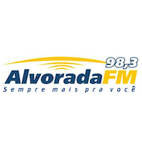 Logo da rádio Alvorada FM