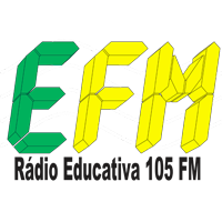 Logo da rádio Educativa 105 FM