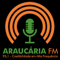 Logo da rádio Araucária FM