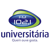Logo da rádio Universitária FM 102