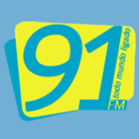 Logo da rádio 91 FM