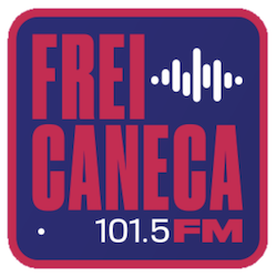 Logo da rádio Frei Caneca FM