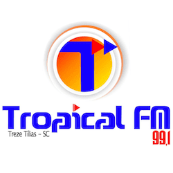 Logo da rádio Tropical FM