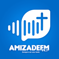 Logo da rádio Amizade FM
