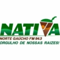 Logo da rádio Nativa FM Norte Gaúcho