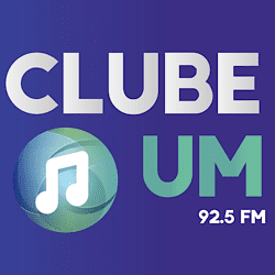 Logo da rádio Clube Um FM