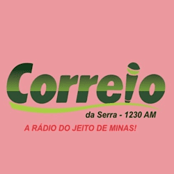 Logo da rádio Correio da Serra AM