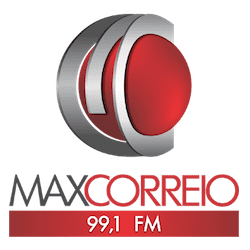 Logo da rádio Max Correio FM