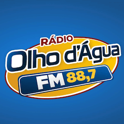 Logo da rádio Olho d'Água FM