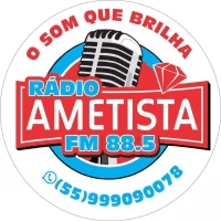 Logo da rádio Rádio Ametista FM