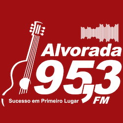 Logo da rádio Alvorada FM